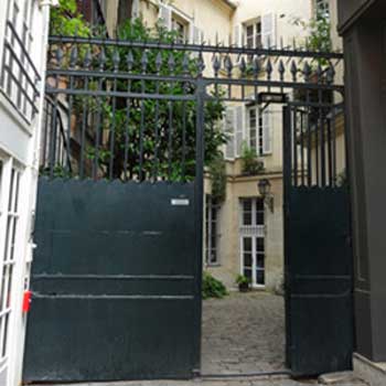 A gate in Paris