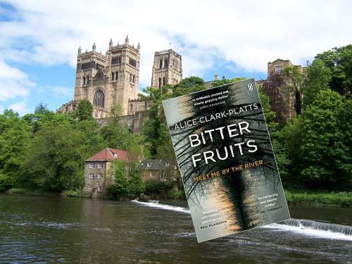 Bitter Fruits over a Durham background