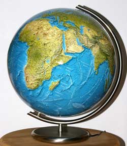 Image of globe from Wikipedia