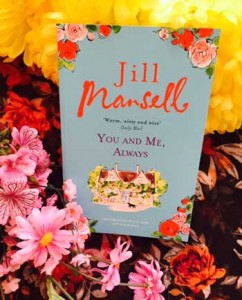 Jill Mansell book and flowers