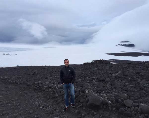 Midnight atLangjokull-glacier (c) Ragnar Jónasson