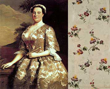 Anna-Maria-Garthwaite and some of her silk (c) Wikipedia