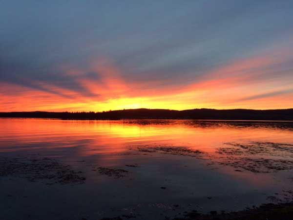 Helensburgh sunset (c) Polly Clark