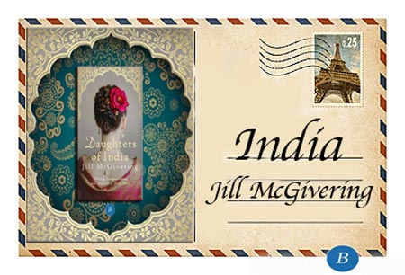 Literary postcard  - India