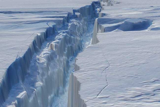 Pine Island Glacier, Thirst's Location (c) NASA 