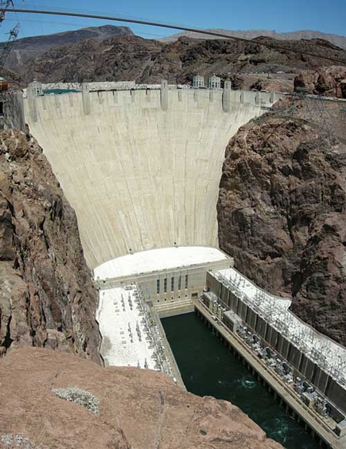 Hoover Dam, USA, Devour's climax (c) L A Larkin 