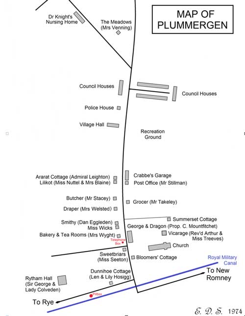 Map of Plummergen (c) Hamilton Crane