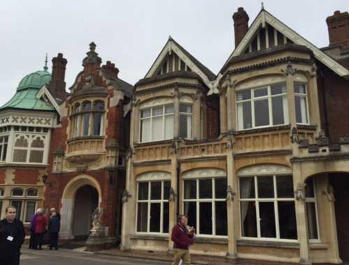 The main house at Bletchley Park (c) The BookTrail