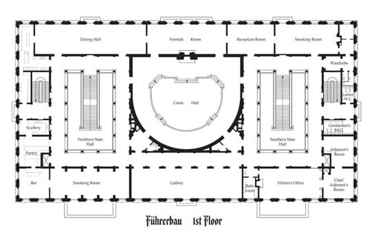 Führerbau - illustration from the novel