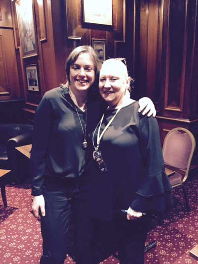 Martina Cole and me!