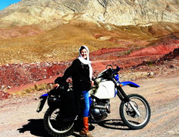 Revolutionary riding in Iran – Lois Pryce