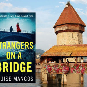 Strangers on a Bridge in Switzerland with Louise Mangos