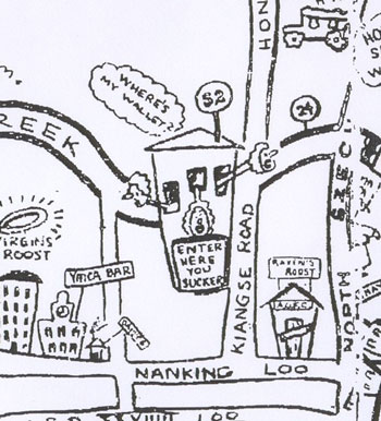 Map of Kiange Road (c) Paul French