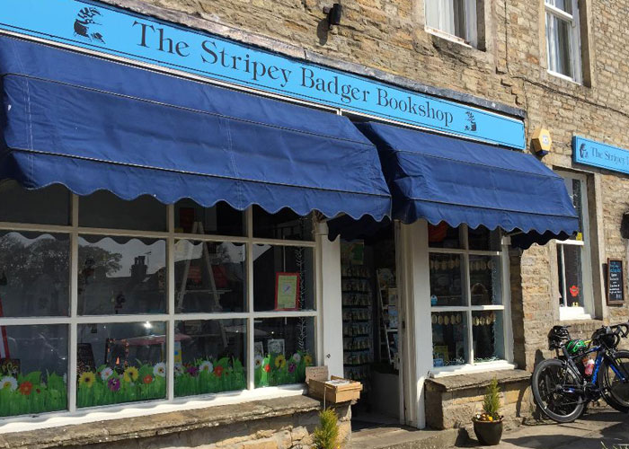 The Stripey Badger Bookshop (c) TheBookTrail