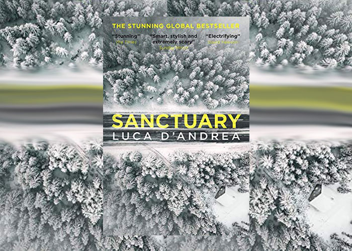Book set in the Tyrol Mountains - Sanctuary by Luca D'Andrea