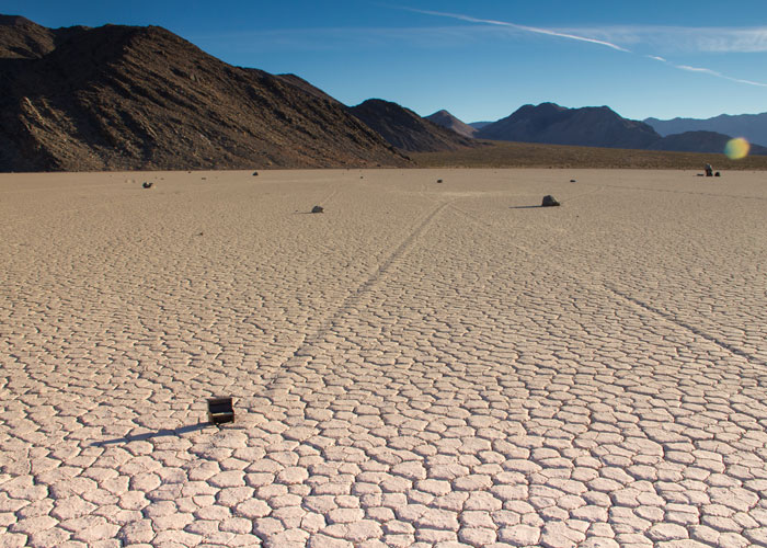 Travel to Death Valley with Chris Cander and her piano