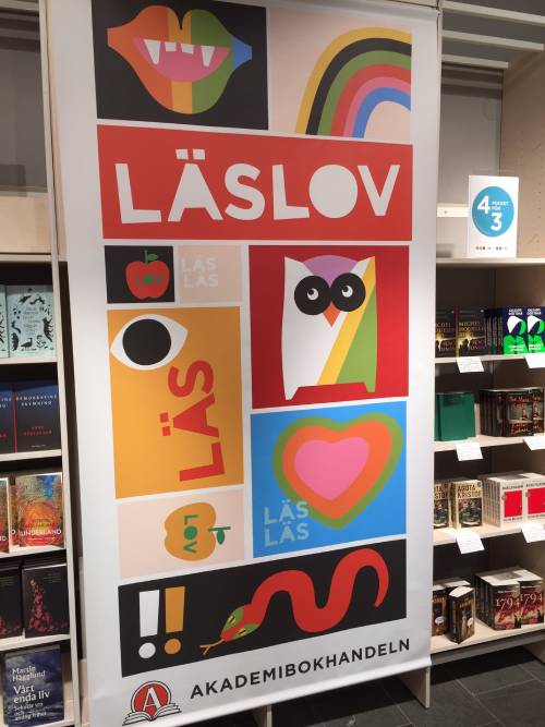 A week dedicated to reading in Sweden - Läslov 