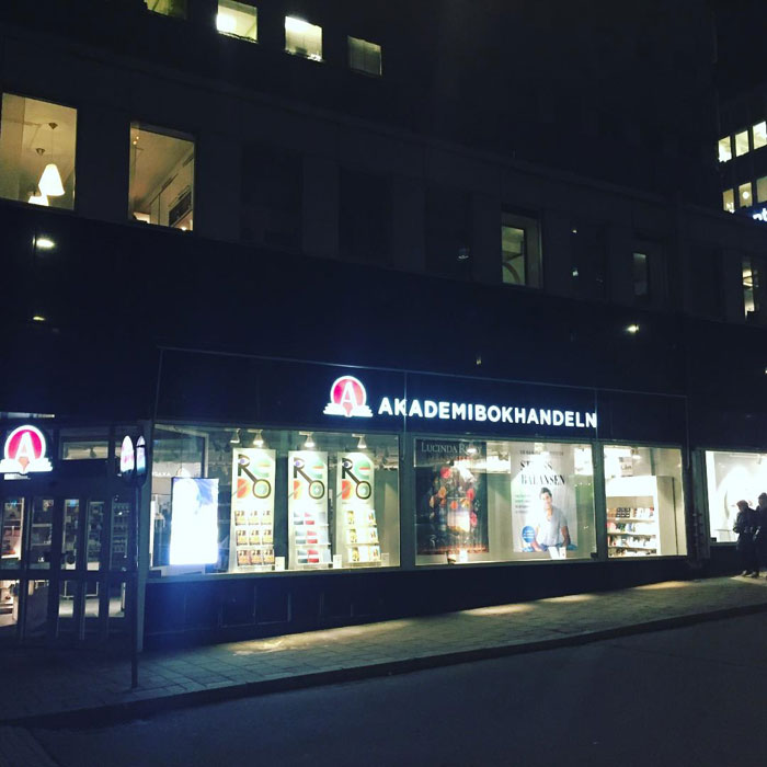 Booktrailing Bookshops in Stockholm