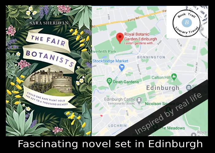 The Fair Botanists set in Edinburgh by Sara Sheridan