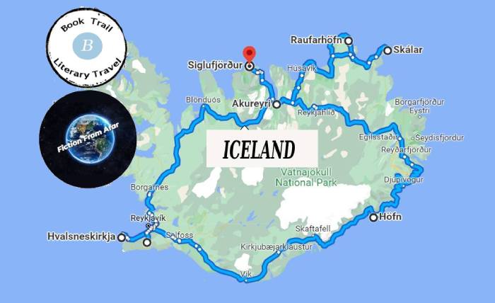 Fiction from Afar's BookTrail of Iceland