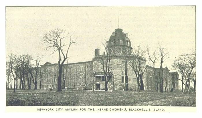 Blackwell's Island Asylum 1880s (c) Louisa Treger