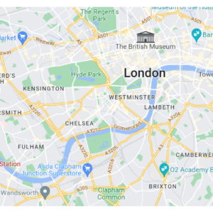 Locations of Private Lessons set in Barnes by Bernard O’Keefe
