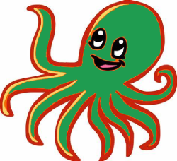 green octopus