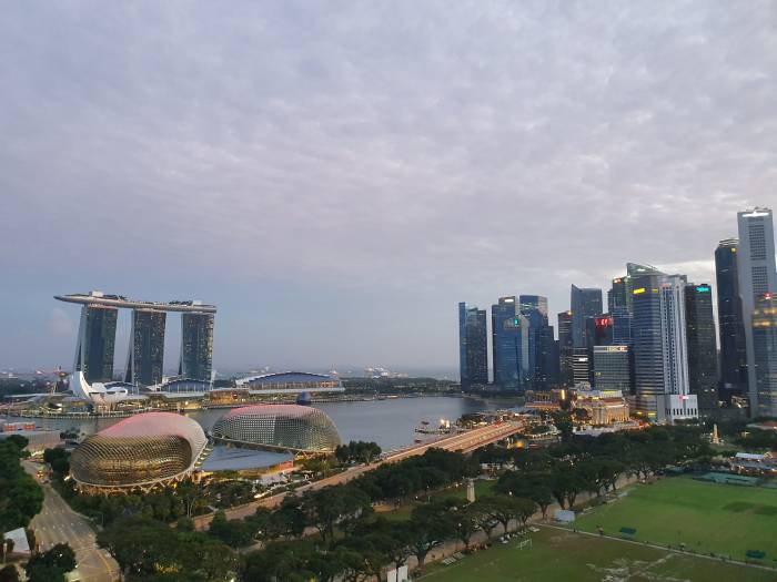 view of Singapore today 
