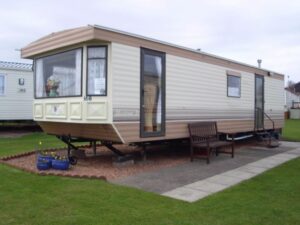 a static caravan