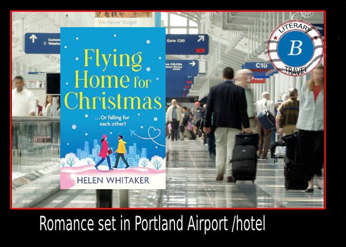 Romance set in an airport hotel - Flying home for Christmas - Helen Whitaker