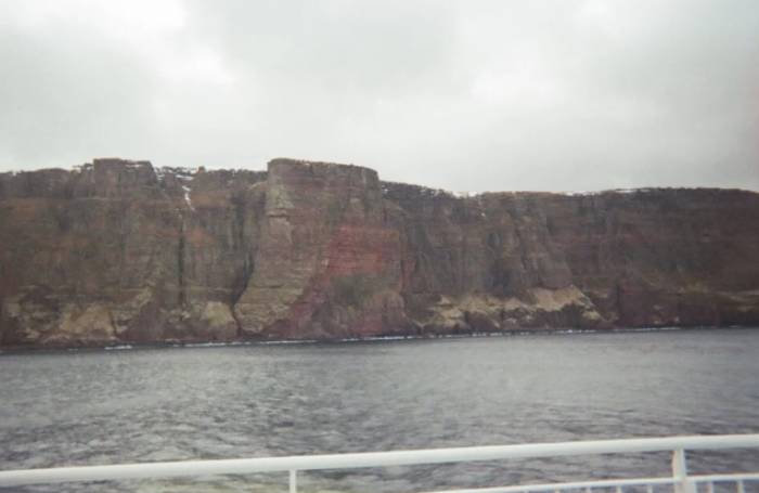 Snow-Topped Cliffs (c) Louise Doughty