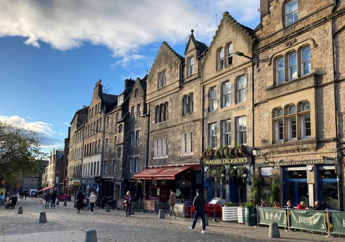 The Grassmarket (c) Nina Kaye