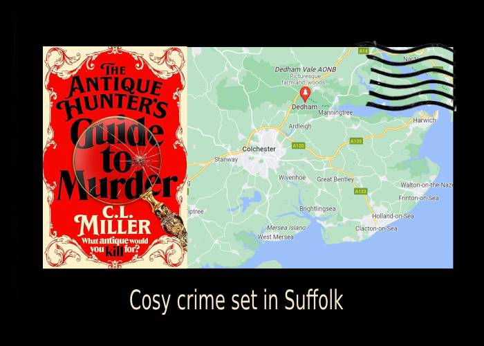 The Antique Hunter's Guide to Murder set in Dedham Vale