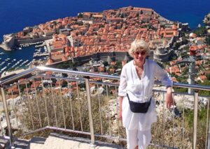 Eva Glyn above Dubrovnik (c) Eva Glyn