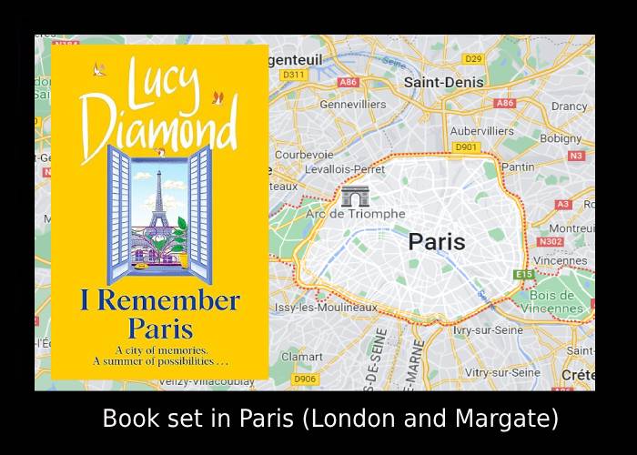BookTrail I Remember Paris - Lucy Diamond