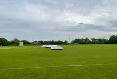 Football Field, Burford Road, (c) Helen Hawkins Witney