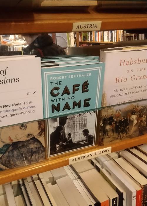 Shakespeare and Company, Vienna (c) The BookTrail