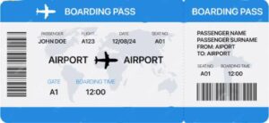Boarding pass