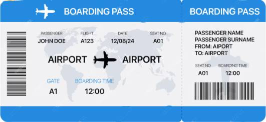 Boarding pass