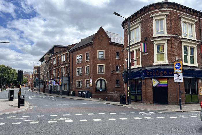 Call Lane at the bottom of Briggate (c) Daniel Sellers