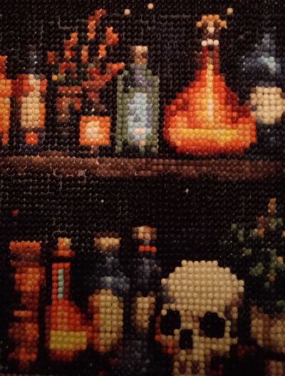 A Poisoner's Tale in diamonds (c) The BookTrail