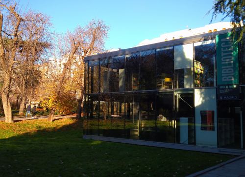 The Library in the Park, Madrid (c) TheBookTrail