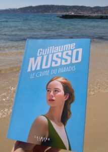 Book on Juan le Pins Beach (c) The BookTrail