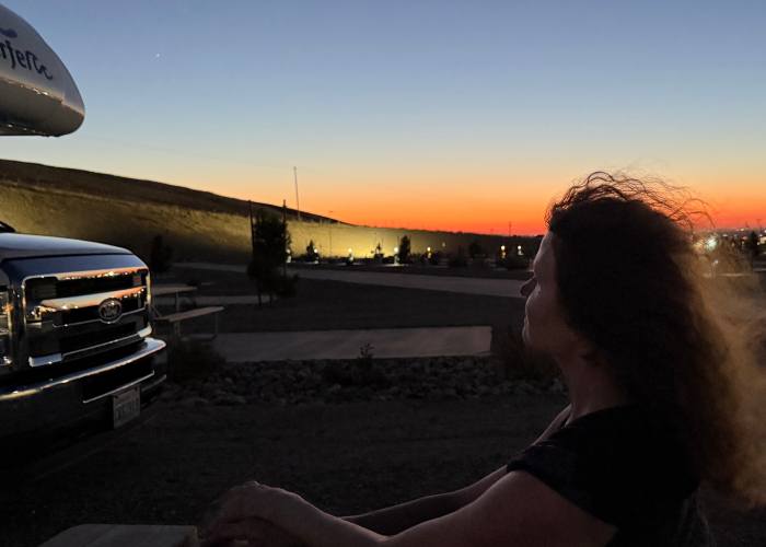 Sunset (c) Robertson and Sokoloff