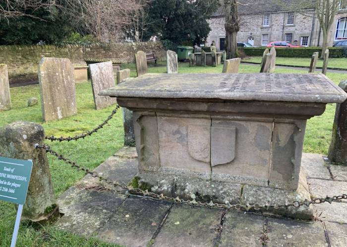 Catherine Mompesson Grave (c) Jennifer Jenkins
