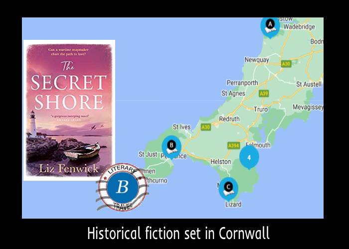 The Secret Shore set in Cornwall - Liz Fenwick